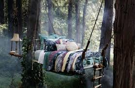 Hang out by your lonesome and get some reflecting done in this unique hanging chair. 20 Insanely Unique Hanging Bed Ideas For A Splendid Day