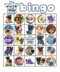 Pictures Of Bingo From Puppy Dog Pals Free Printable Puppy Dog Pals Bingo Dogs And Puppies Puppy Birthday Parties Puppy Birthday