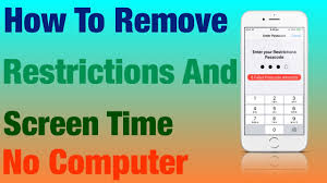 Sorry guys this video is old and apple patched it but if you have an ios that's under 13.3 it might work. How To Remove Screen Time And Restrictions Password Ios 12 Ios 11 Youtube