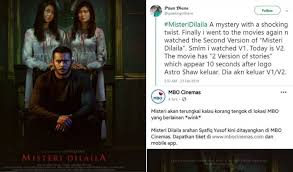 Aku try to explain what actually happens in both version. Penonton Filem Misteri Dilaila Terkejut Teruja Bila Dapati Ada Dua Babak Akhir Berbeza Maskulin