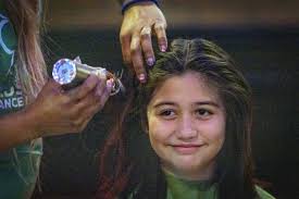 PHOTOS: Alpharetta goes bald for childhood cancer research