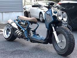 My 2009 Honda Ruckus That I Built As A Winter Project It S Almost Done And I M Very Happy With How It Turned Out Honda