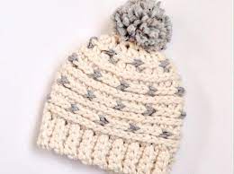 Free Crochet Hat Pattern Learn How To Change Colors Of Yarn In The Same Row Without A Million Ends To Sew In C Chunky Crochet Chunky Crochet Hat Crochet Hats