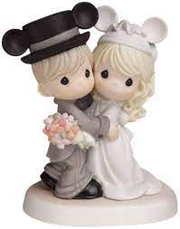 Disney Figurines As Cake Toppers Disney Cake Toppers Mickey Mouse Wedding Disney Wedding Cake
