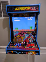 Save Money And Space With This Custom Wall Mounted Arcade Machine Arcade Arcade Machine Retro Arcade Games