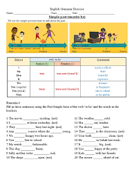 Present continuous she is listening the music now. Simple Past Tense Exe Grammatical Tense English Grammar