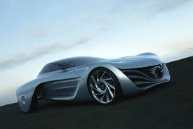 The New Aerodynamic Mazda Taiki Concept Mazda Arch2o Com Mazda Cars Concept Cars Futuristic Cars