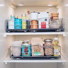 9 Inch Pull Out Cabinet Organizer Cabinet Organization Under Kitchen Sink Organization Cabinets Organization