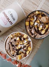 Choco Smoothie Bowl Chon Chon Smoothie Recette Smoothie Bol Boisson Chocolat