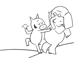 This coloring pages was posted in november 23, 2018 at 11:24 am. Mo Willems Coloring Pages Elephant And Piggie Coloring Home