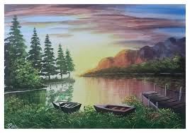 Beautiful Landscape Painting Beautiful Landscape Paintings Landscape Paintings Colorful Landscape