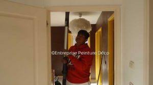 Quel est le prix du faux plafond au m2 ? Prix Au M2 Peinture Interieur Impression Cage D Escalier