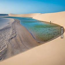 The result is a temperate desert coastline unlike anything else on earth. Namibia Where The Desert And The Ocean Meet 9gag