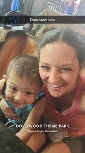 How can I find a young man who works at Dollywood and helped my son?