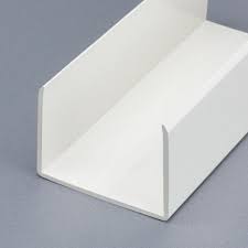 Profila C Pvc De Chant De 80 Mm Blanc Nez De Cloison Cloison Pvc