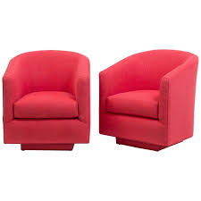 About prices regarding furniture shipping and assembly you can get. Pair Of Coral Linen Upholstered Swivel Tub Chairs In 2019 Products Tub Chair Upholstered Swivel Chairs Chair
