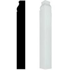 The helpful light makes it easy to install molding or a chair rail. House Of Fara 1 In X 1 In X 8 In Mdf Inside Corner Moulding Icbe8md The Home Depot Corner Moulding Base Molding Moldings And Trim