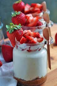 Strawberry Cheesecake In A Jar Real Housemoms Mason Jar Desserts Cheesecake In A Jar Strawberry Cheesecake