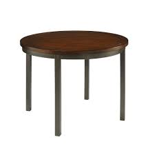 Homestyles Hammered Metal Round Dining Table In 2020 Round Wood Dining Table Metal Round Dining Table Dining Table In Kitchen