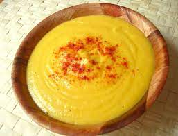 Sopa De Pimientos Amarillos Receta Sopa De Pimiento Recetas De Comida Pimiento Amarillo