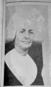 1959 ~ Sister Mary Albina A Marianite of the Holy Cross Daughter of Mr and  Mrs Nathan Guillory of Ville Platte received her Masters Degree in Education