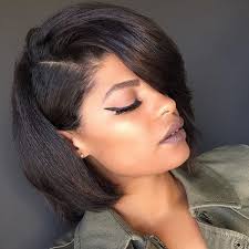 Short cut with high bun. Short Hairstyles For Black Women Trending In February 2021