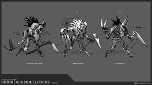 Online shopping from a great selection at movies & tv store. Artstation League Of Legends Union Jack Fiddlesticks Rework Nick Oei