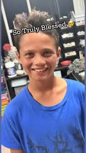 ￼Crystal Roberson my son is trying to come out with a new hair trend and he  dedicate his hair to you. He wanted me to show you. … where to the hell  does the time go? He’s 10 already going