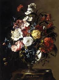 Famous vase of flowers painting. Vase Of Flower 3 By Juan De Arellano Art Reproductions Most Famous Paintings Com