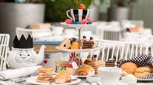 Mad Hatters Tea Party London Sanderson Hotel Mad Hatters Afternoon Tea Afternoon Tea London Best Afternoon Tea