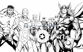 You can print and color this page, carefully showcasing each of the characters. Get This Avengers Coloring Pages Boys Printable 41648