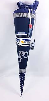 Schultute Polizei Auto 70 Cm Schultute Polizei Schultute Schultuten Jungs