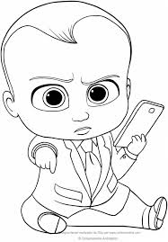 Le coloriage baby boss a été vue et imprimé 464200 fois par les passionnés de dessins baby boss. Coloriage Bebe Boss Gratuit A Imprimer