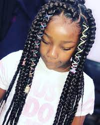 Kid Braid Styles Jumbo Box Braids Box Braids Styling Jumbo Box Braids Little Girl Box Braids