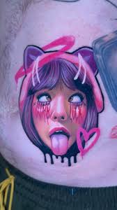 Shaky video 😅 of the #teenagemutantninjaturtles tattoo I did recently over  3 days arround 30 hours