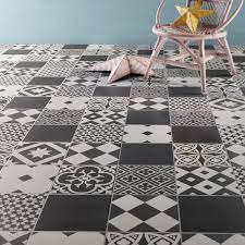 Son muy decorativas y, a la vez, funcionales. Carrelage Sol Mur Forte Effet Carreau Ciment Noir Uni Gatsby L 20 X L 20 Cm Leroy Merlin