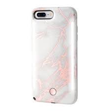 Lumee Apple Iphone 8 Plus 7 Plus 6s Plus 6 Plus Case White Metallic Rose Iphone 8 Plus Apple Iphone Iphone 8