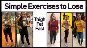 Easy leg workouts you can do at. 5 Simple Exercises To Lose Thigh Fat Fast How To Lose Thigh Fat In 1 Week Fat To Fab Suman Youtube