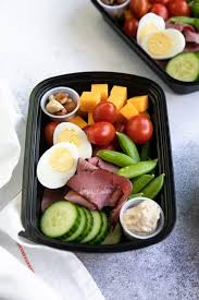 Breakfast ideas from deli / bacon egg sandwich recipe land o lakes. Protein Snack Pack Lunch Meal Prep The Forked Spoon