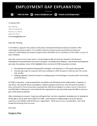 How To Explain An Employment Gap On A Cover Letter (Sample)
