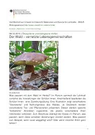 Unterrichtsentwurf Der Wald Vernetzte Lebensgemeinschaften Unterrichtsmaterial In Den Fachern Biologie Ethik Philosophie Politik Sozialkunde In 2020 Pflanzengestaltung Unterrichtsmaterial Lehrkraft