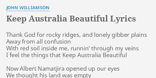 Неизвестен — camel train 05:00. Keep Australia Beautiful Lyrics By John Williamson Thank God For Rocky