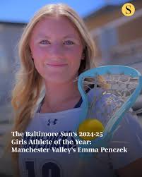 Manchester Valley senior Emma Penczek...