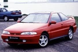 Image result for Mars Red 1990 Hyundai