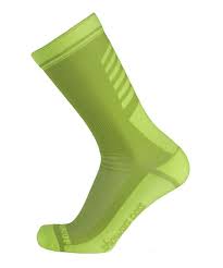 Showers Pass Crosspoint Lightweight Waterproof Cycling Sock In Hi Vis Yellow Waterproof Socks Socks Shoe Covers