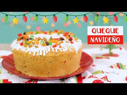 Queque Navideno Receta Facil Paso A Paso Cositaz Ricaz Youtube Food Desserts Cake