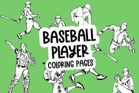 Mlb baseball party planning setup should include baseball music, hot dogs (or sushi if you're from california), and baseball themed party favors for a fun event. 14 Baseball Player Coloring Pages Free Sports Printables Print Color Fun