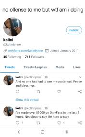 So Kolini Bae Launched Her Onlyfans To Much Fanfare Is This A Lucrative Hustle For The 90df Ladies 90dayfiance His birth sign is sagittarius and his life path number is 9. so kolini bae launched her onlyfans to