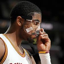 The difference with the black mask is that they're not getting the ball because i. Kyrie Irving Returns Tonight Against Nets With Clear Mask