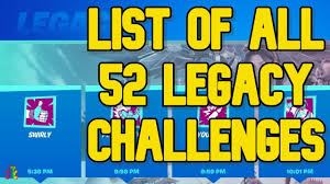 Claim your chapter 2 season 5 free skin. How To Get All 52 Legacy Achievements In Fortnite Season 3 All List Of Fortnite Achievement Challenges